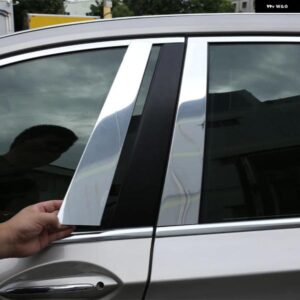 BMW 合金 7 シリーズ F01 F02 G11 G12 2008-2020 車窓センター B ピラーポストトリムカバー ステッカー
