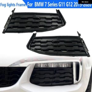BMW 7 シリーズ G11 G12 2015-20 フロントバンパー サイドグリル フォグランプ カバー 51118092157 51118092158