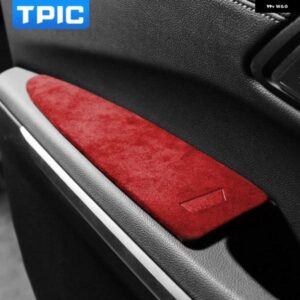 BMW アルカンターラ ドアアームレスト 肘サポート パッド ステッカー F07 F10 F01 G11 M3 Z4 E89 X4 F25 F26 X5 X6 E70 F15 F16