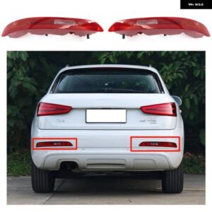 アウディ Q3 2012-2015/2016-2018 車リアアンダーバンパー フォグランプ テールライト レッドリバースブレーキハロゲン自動アンダー
