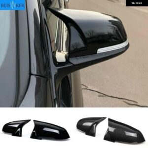 BMW 1 2 3 4 シリーズ F20 F30 F31 F32 F36 2012 - UP 320I 328I 330D 335I M3 M4 ルック交換スタイルカーボンミラーカバー