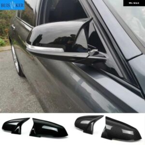 BMW 1 2 3 4 シリーズ F20 F30 F31 F32 F36 2012 - UP 320I 328I 330D 335I M3 M4 ルック交換スタイルカーボンミラーカバー
