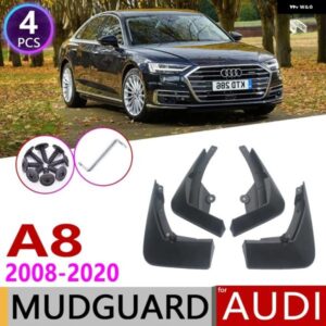 アウディ マッドフラップ A8 D3 D4 D5 2008 2020 フェンダー マッドガード フラップ スプラッシュ フラップ マッドガード 2009 2010 2011 2015 2018 2019