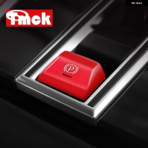 ポルシェ パナメーラ 971 カイエン 2017-2022 センターコンソール 電子ハンドブレーキ P ボタン パッチ トリム カバー ステッカー