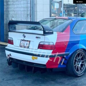 BMW E36 M3 スポイラー 1990-2000 M3 シリーズ GT スタイル スポイラー E36 シリーズ 3 クーペ ABS プラスチック素材未塗装 スポイラー