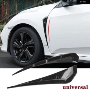 アウディ カースタイリング 汎用 カーサイドフェンダーベントカバー フェンダー 装飾 サイド ホンダ シビック A6 C7 S3 8V 8P RS5 Q7 C7 A4