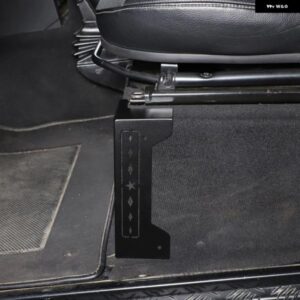 ランドローバー ディフェンダー 90 110 2004-2019 フロントシート アンダーコーナーリアラップアングル