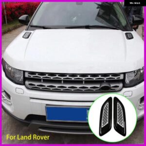 ランドローバー ディスカバリー スポーツ LR4 レンジローバー イヴォーク ヴォーグ 車外装フード エアベント アウトレット ウイング トリム 2個