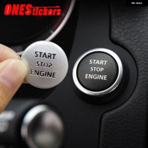 ランドローバー フリーランダー 2 2007-2015 レンジローバー ヴォーグ L322 2010-2012 エンジン スタートストップボタンリングトリムカバー
