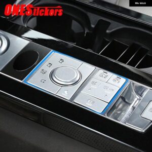 ランドローバー レンジローバー スポーツ RR スポーツ L494 2014 2015 2016 合金センターコンソール モードボタントリムカバー スパンコール