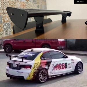 BMW 1M M3 E82 E87 E90 E92 E93 F30 F10 REVOZPORT スタイル GTS カーボン素材リア スポイラー テール トランク ウイングブーツモールディング