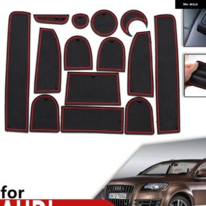 アウディ 滑り止めラバーカップ クッション ドアグルーブマット Q7 4L S LINE 2006~2015 マット 電話 2007/11/01