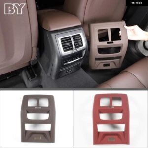 BMW 装飾 カバー モカブラウンリアエアアウトレットベンチレーションパネルカバー X3 IX3 X4 G01 G02 2022-2023 自動車