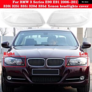 BMW 車キセノンフロント ヘッドライト カバー 3 シリーズ E90 E91 320I 325I 335I 320D 335D 2006-2011 ヘッドランプ ヘッドライト ガラスシェルキャップ