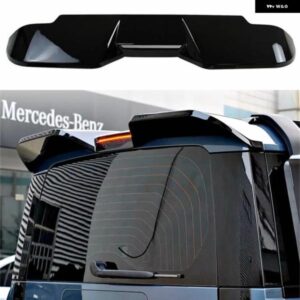 ランドローバー デザイン ディフェンダー 90/110 2019-2024 ABS 車ルーフウィング スポイラー 黒カーボンの外観