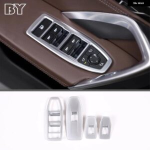 BMW X1 U11 2023 2024 窓ガラス昇降ボタンフレームトリム ステッカー