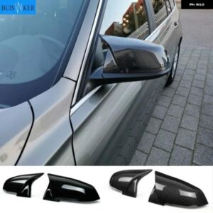 BMW 2個 自動車リアビューサイドミラーカバー トリム F20 F21 F22 F23 F30 F31 F32 F36 X1 E84 F87 M2 カーボンスタイル