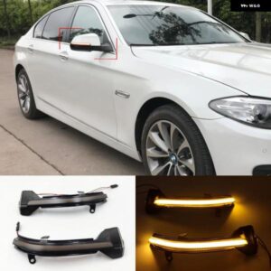 BMW 1ペア 5 6 7 シリーズ F10 F11 F07 F06 F12 F13 F01 ダイナミック ウィンカー LED バックミラーインジケーターウインカーリピーターライト