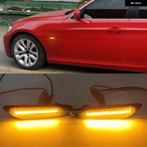 BMW 2個 E90 E91 E92 E93 E60 E87 E82 E46 ウィンカーライト LED ターンインジケーターウインカーランプ信号ランプ サイドマーカー