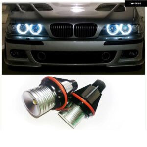 BMW 1セット 10 ワット CREE チップ LED エンジェルアイズ HALO マーカーリング電球 CANBUS E39 E53 E60 E61 E63 E64 E65 E66 E83 E87 X3 X5