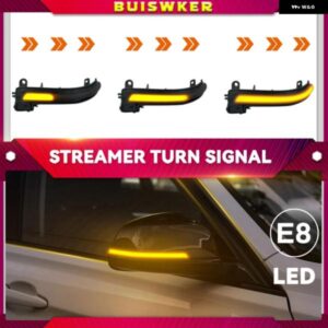 BMW 2個 ダイナミック ステアリング信号 LED リアビューミラー表示フラッシュ F20 F30 F31 F21 F22 F23 F32 F33 F34 X1 E84 1 2 3 4