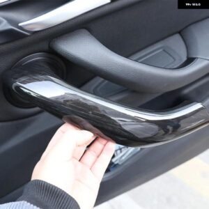 BMW 4個 ABS カーボン X1 F48 2016-2019 車内ドアハンドルトリムカバー X2 F47 2018 2019