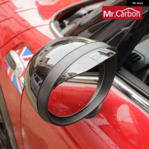 BMW 2個 バックミラーレインアイブロウサンバイザーレインカバー ミニ ONE クーパー F54 F55 F56 F60 R55 R56 R60R61 カースタイリング