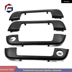 BMW 51218122442 51218122441 4個 エクステリアドアハンドルキット カバー E36 E34 E32 3 5 7 シリーズゴムシールガスケット付き
