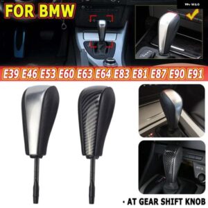 BMW E39 E46 E53 E60 E61 E63 E64 E83 E81 E82 E87 E90 E91 E92 品質のギア シフトノブ ABS レザー