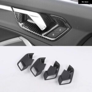 アウディ Q3 F3 2019-23 ABS インテリア カースタイリング インナードアハンドル ボウル カバー トリム 4個