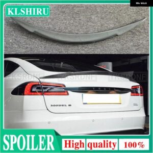 テスラ モデル S 2015 2016 2017 リアウイング スポイラー トランク ブーツ ウイング スポイラー カーボン 3M ペースト
