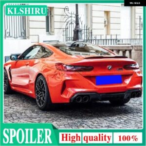 BMW 8シリーズ G14 G15 G16 840I 2020 カーボンラバースポイラー テールトランク ブーツ ウイング 装飾スタイリング
