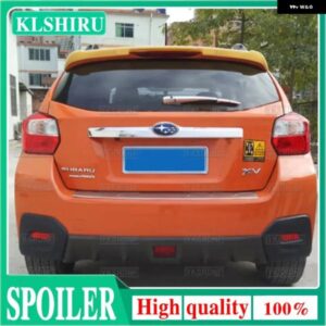 スバル XV 2009-2016 ABS プラスチック リアルーフスポイラー ウイング トランク リップブーツ カバー カースタイリング