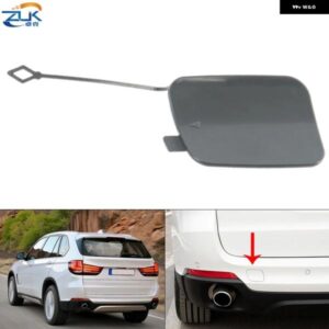 BMW リアバンパー 牽引フックガーニッシュ運搬キャップ運搬フラップケースハウジング X5 F15 2014-2017 未塗装トリムカバー シェル