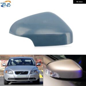 ボルボ 外装バックミラー カバー S40 C30 C70 V50 2007 2008 2009 アウターリアビューサイドミラー シェルハウジングキャップ