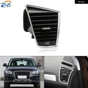 アウディ Q5 2009/12/01-2018 フロントダッシュ中央左右エアコン AC ベントグリルフレームアウトレットアセンブリ