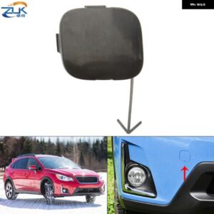 スバル フロントバンパー 牽引フックガーニッシュカバー 未塗装 XV CORSSTREK 2012-2017 フロントホーリングアイ蓋トレーラート