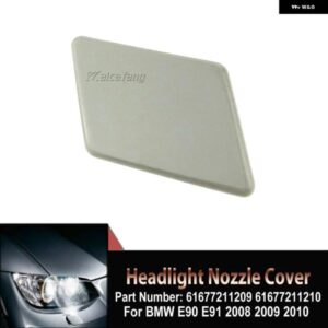 BMW E90 E91 2008 2009 2010 ヘッドライト ウォッシャースプレーノズルカバー ジェットキャップ 61677211209 61677211210