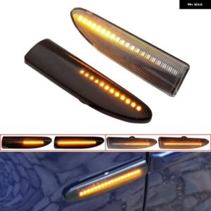 ジャガー 2個 ダイナミック LED サイドマーカー ライト X-TYPE 2002/06/01-2009 矢印 ウィンカー ウインカー インジケー