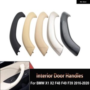 BMW X1 X2 F48 F49 F39 2016-2020 インテリアドア プルハンドルアウターカバー トリム交換用アクセサリー 51417417513 51417417514
