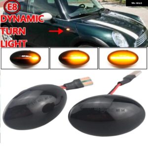 BMW 63137166014 ミニクーパー R50 R52 R53 2002-2008 1112629 LED ダイナミックシーケンシャル点滅 ウィンカー ライト