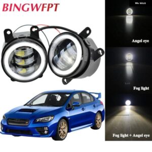 スバル LED フォグライト 30 ワット 4000LM フロント フォグランプ DRL WRX STI フォレスター BRZ XV