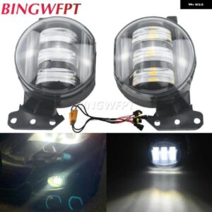 BMW 2個 LED フォグライト レンズフォグデイタイム ランニングランプ DRL 12V E60 E90 E63 E46 323I 325I 335I 328I 525I 530I 545I 550I