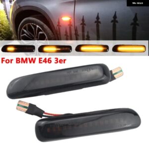 BMW サイドマーカー 流れるダイナミックウインカー LED ウィンカー ライト E46 3シリーズ リムジン クーペ コンパクト カブリオレ ツーリング