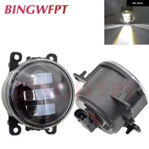 ランドローバー 2ピース /ペア LED フォグランプ 日産 ノート E11 MPV 2006-2011 ディスカバリー 4 LR4 SUV LA 2010-13