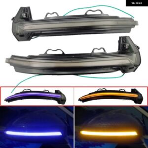 アウディ 2個 LED ウィンカー サイドミラー ライト A4 A5 B9 S4 S5 RS5 ダイナミックウインカー シーケンシャルリピーターインジケーター 2017 2018 2019