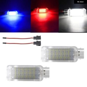 アウディ A3 8P A4 B6 B7 B8 B9 A6 S6 C6 A7 S7 A8 S8 Q5 Q7 A1 LED カーテシドア トランク フットウェル ゴルフ ボックス ライト ランプ 多目的