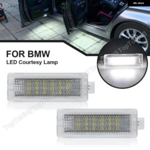 BMW LEDドア ライトハザードランプ E70 F01 F02 X3 E90 E91 E92 E81 E83 E86 Z4 ミニクーパー R50 R60 カーテシー足元 2個