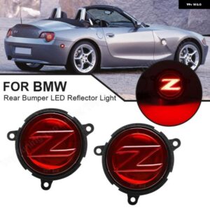 BMW 2個 LED リア サイドマーカー ライト Z4 E85 ロードスター 2003-2008 E86 クーペ 2006-2008 ウィンカー ウインカー ランプ