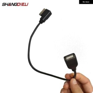 アウディ カーメディアインターフェイス AMIMM I USB AUX ケーブル音楽 アダプタ ー A3 8V S3 A4 B6 B7 B8 A6 C6 C7 Q5 Q7 VW ゴルフ 6 パサート B6
